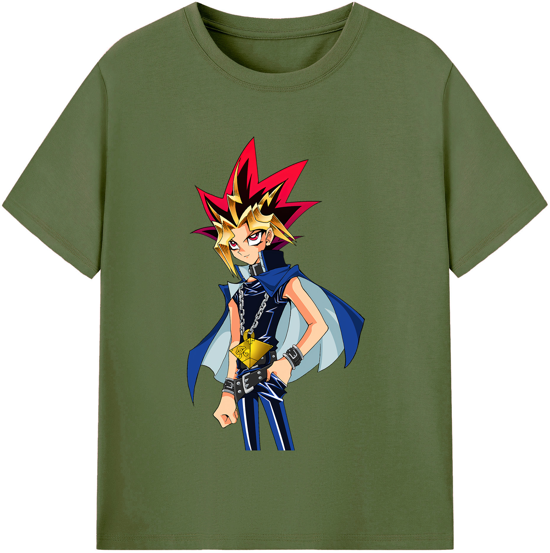 （画像用） 遊☆戯☆王 Yu-Gi-Oh! 綿100％半袖Tシャツ（フロントプリント）